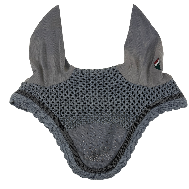 Equiline Fly Bonnet in Grey