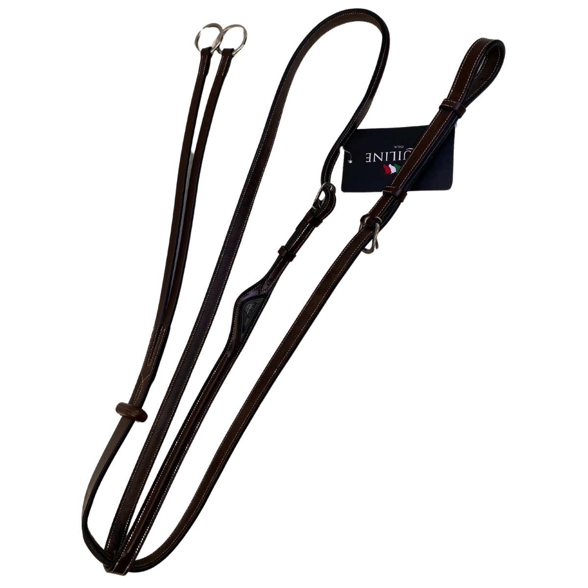 Equiline Running Martingale in Brown