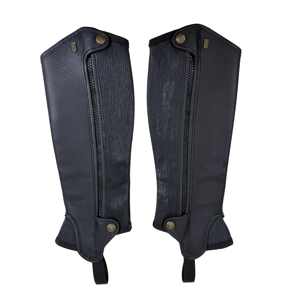 Tredstep Deluxe Half Chaps in Black