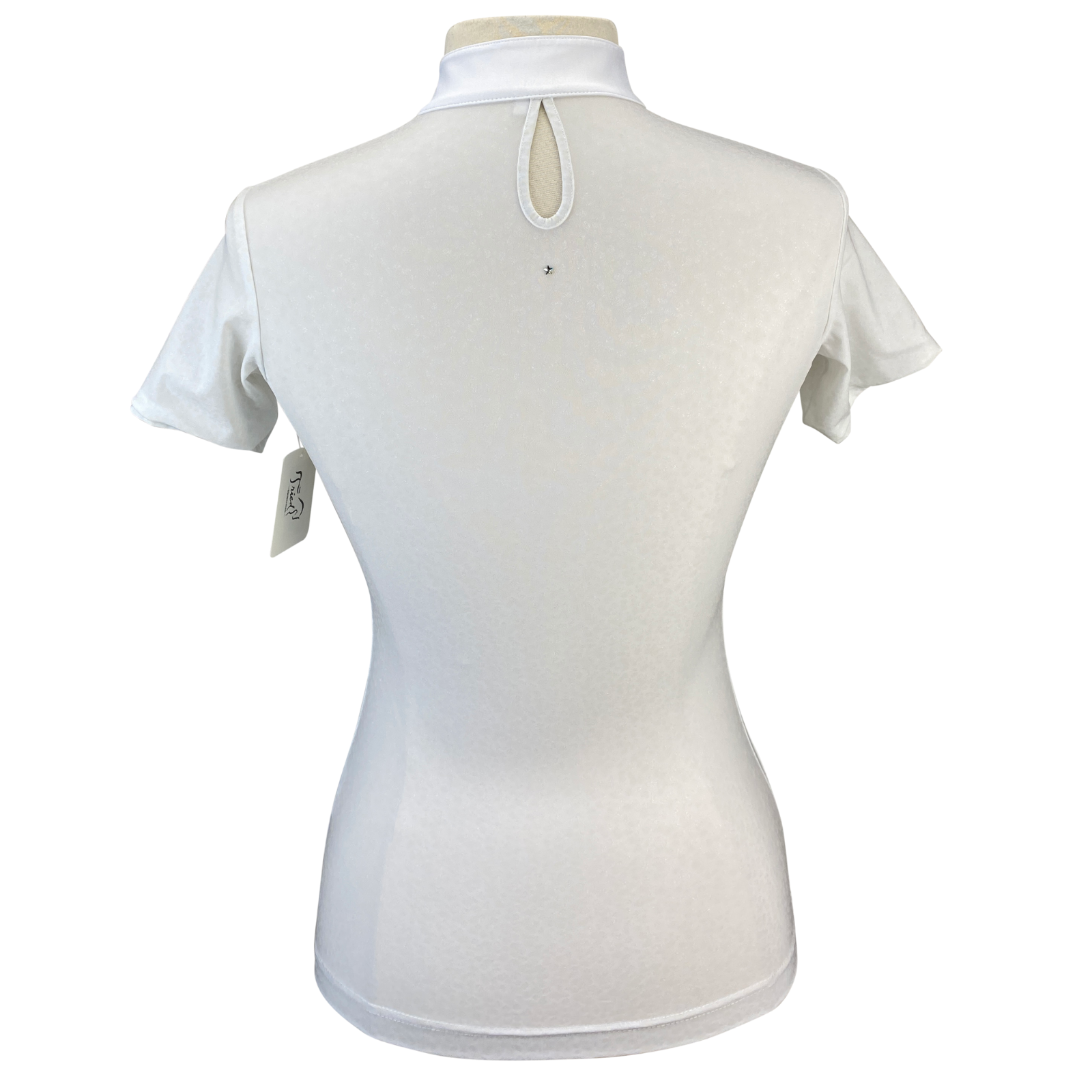 Samshield Philomene Show Shirt in White/Yellow Chetah - Women's XS