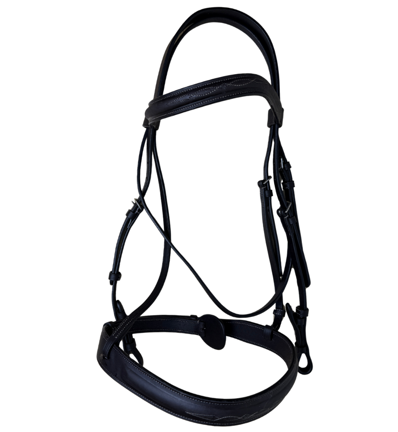 Butet 'Hunter Noseband' Bridle in Black