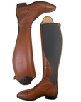 Petrie Custom Field Boots in Cognac