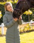 LeMieux 'Hayley' Longline Puffer Coat in Rosemary