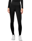 Equestrian Stockholm 'Jump Movement' Knee Patch Riding Tights in Black - Women's XXS