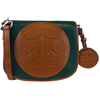 Tucker Tweed 'Camden' Signature Cross Body Bag in Green/Chestnut