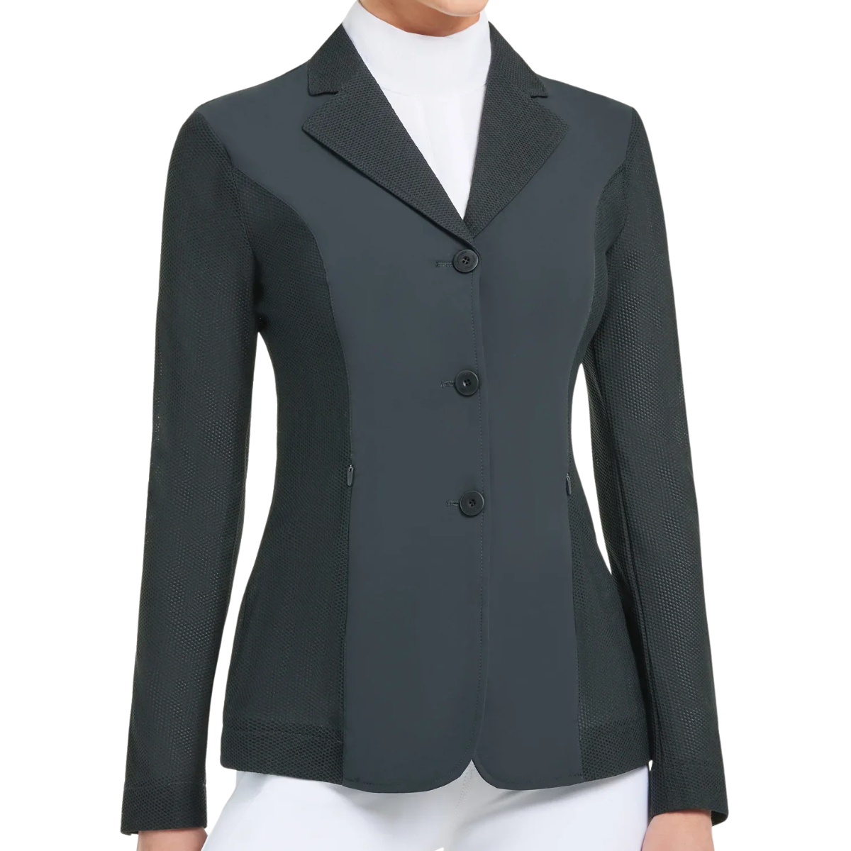 RJ Classics 'Harmony' Mesh Show Jacket in Shadow Grey