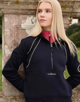 LeMieux Young Rider Hettie 1/2 Zip Hoodie in Navy