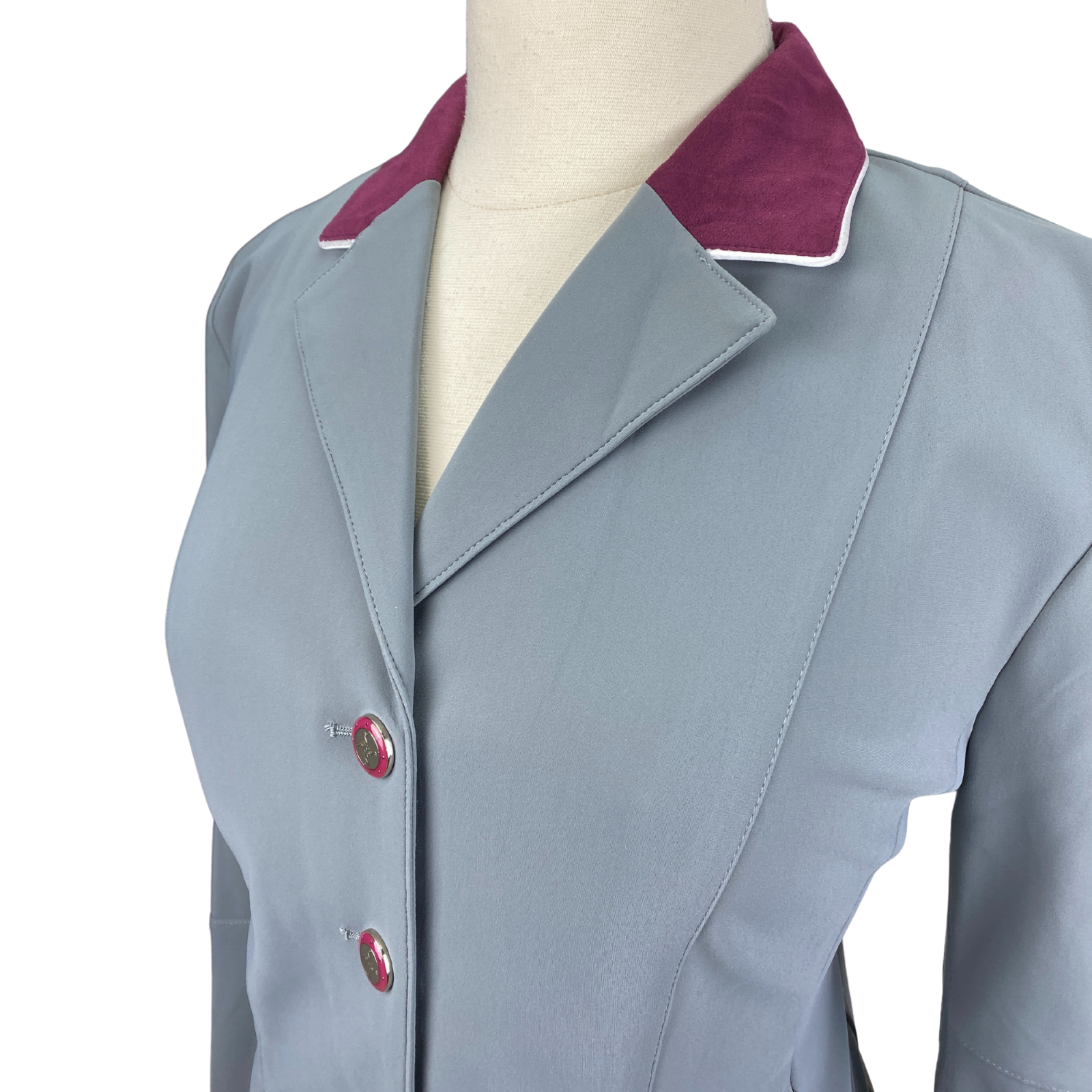 Tredstep 'Solo Vision' Coat in Grey/Plum