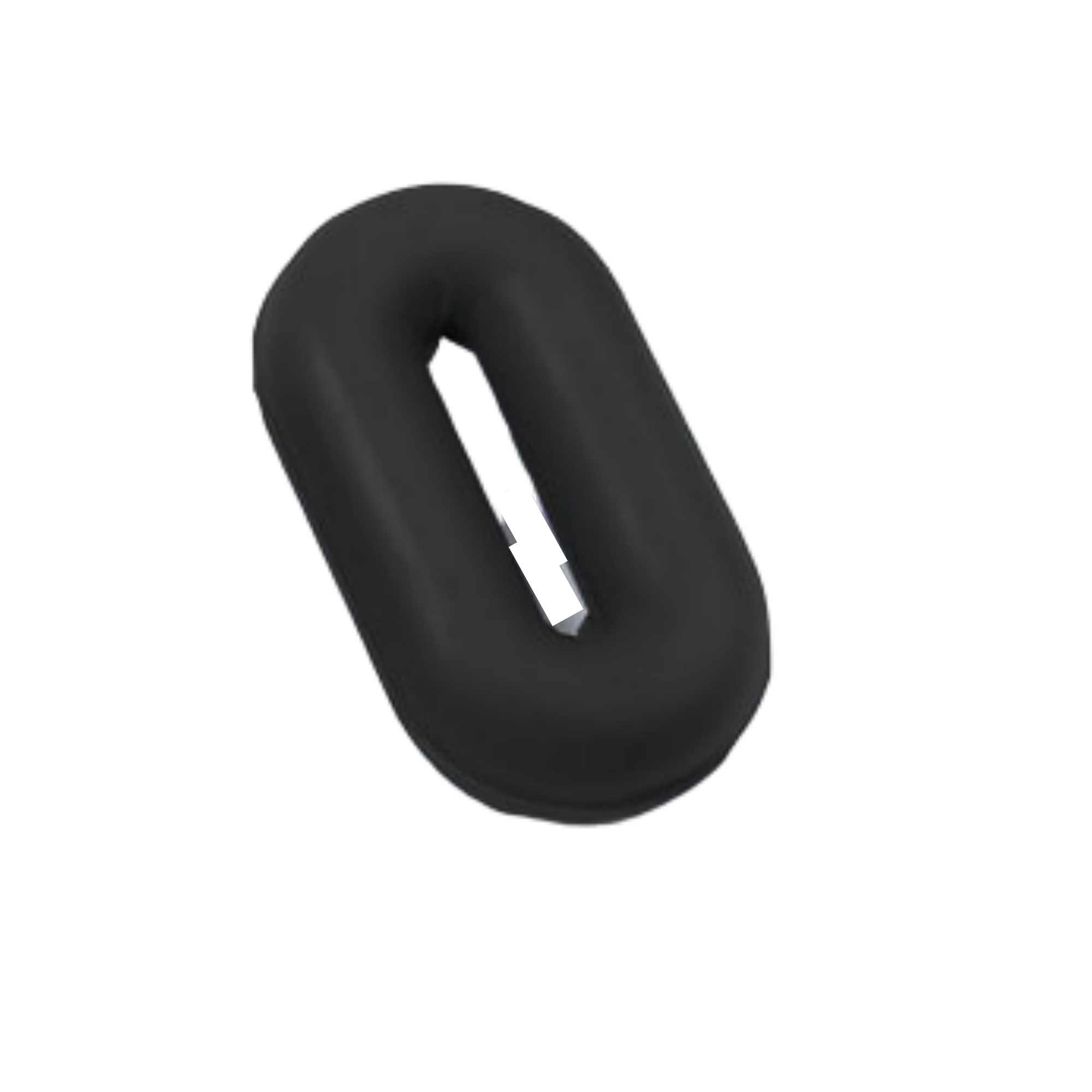 Rubber Martingale Stopper in Black