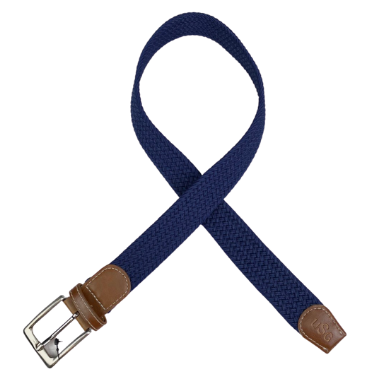 USG Braided Belt in Navy - Women's Small