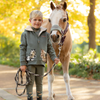 LeMieux Mini 'Charlie Pony' Hoodie in Rosemary