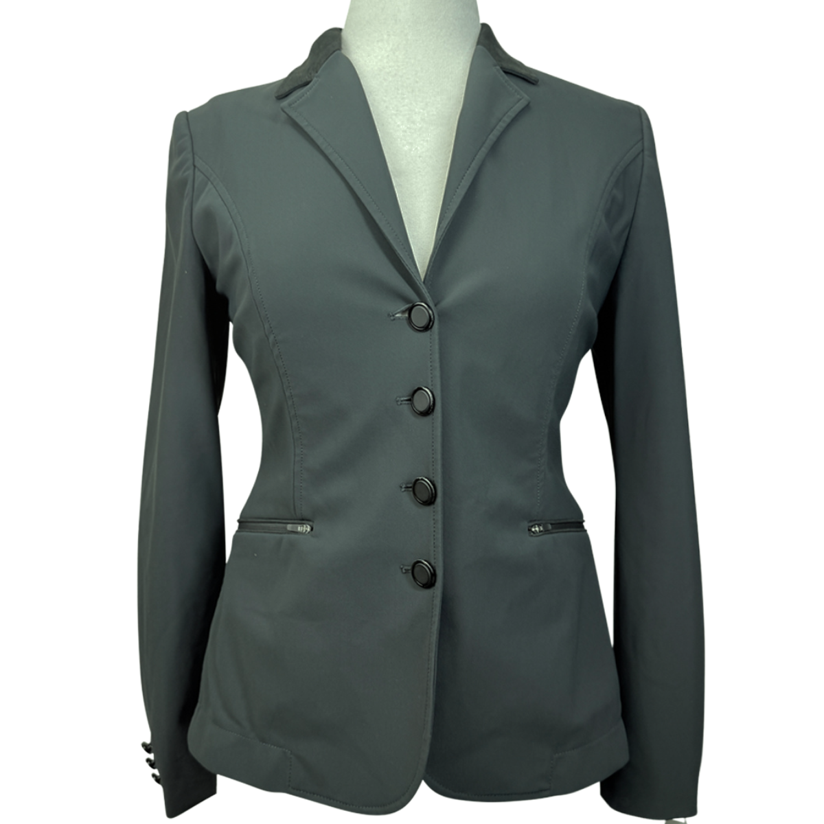 EGO7 'Elegance CL' Show Coat in Charcoal