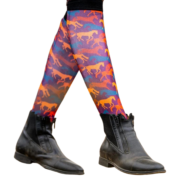 Dreamers &amp; Schemers Boot Socks in Fall Colors