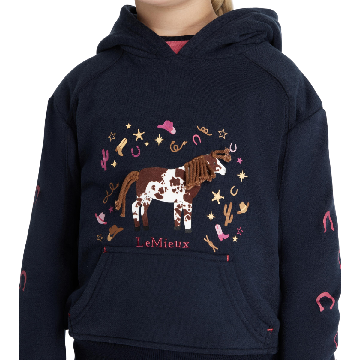 LeMieux Mini 'Romi' Hoodie in Navy