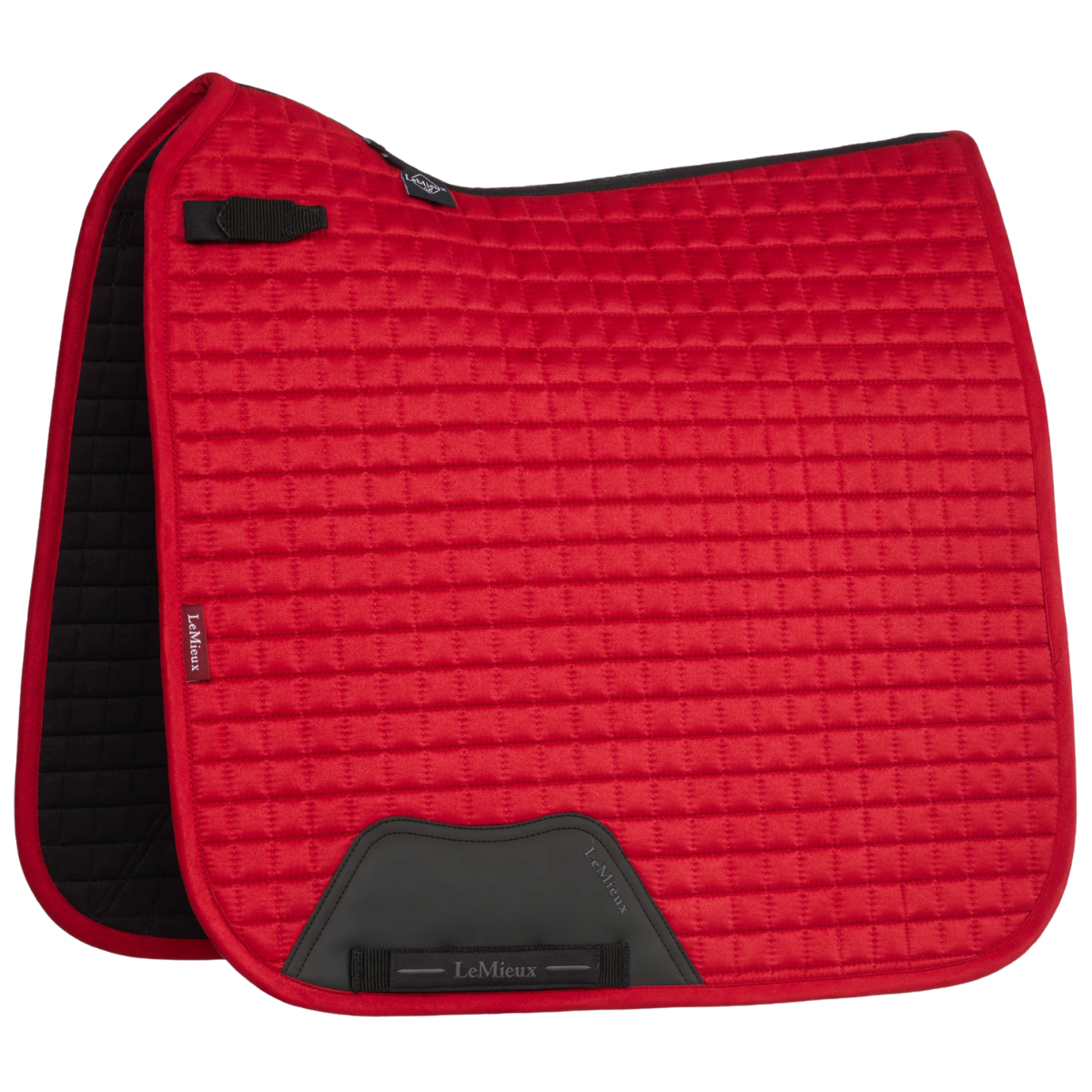 LeMieux Suede Dressage Pad in Chili