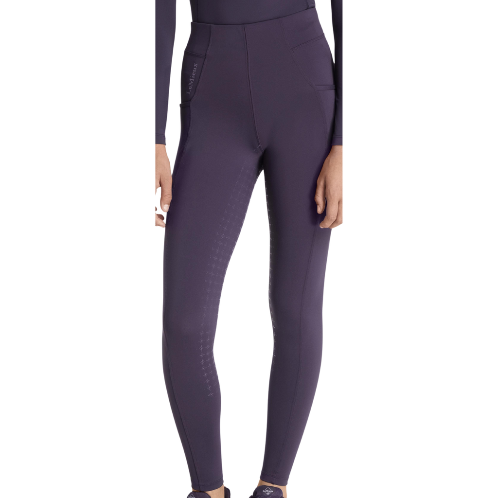 LeMieux Young Rider 'Orla' Pull On Tights in Juniper