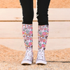 Dreamers & Schemers Boot Socks in Old School Toys