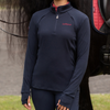 LeMieux 'Frances' Quarter Zip in Navy