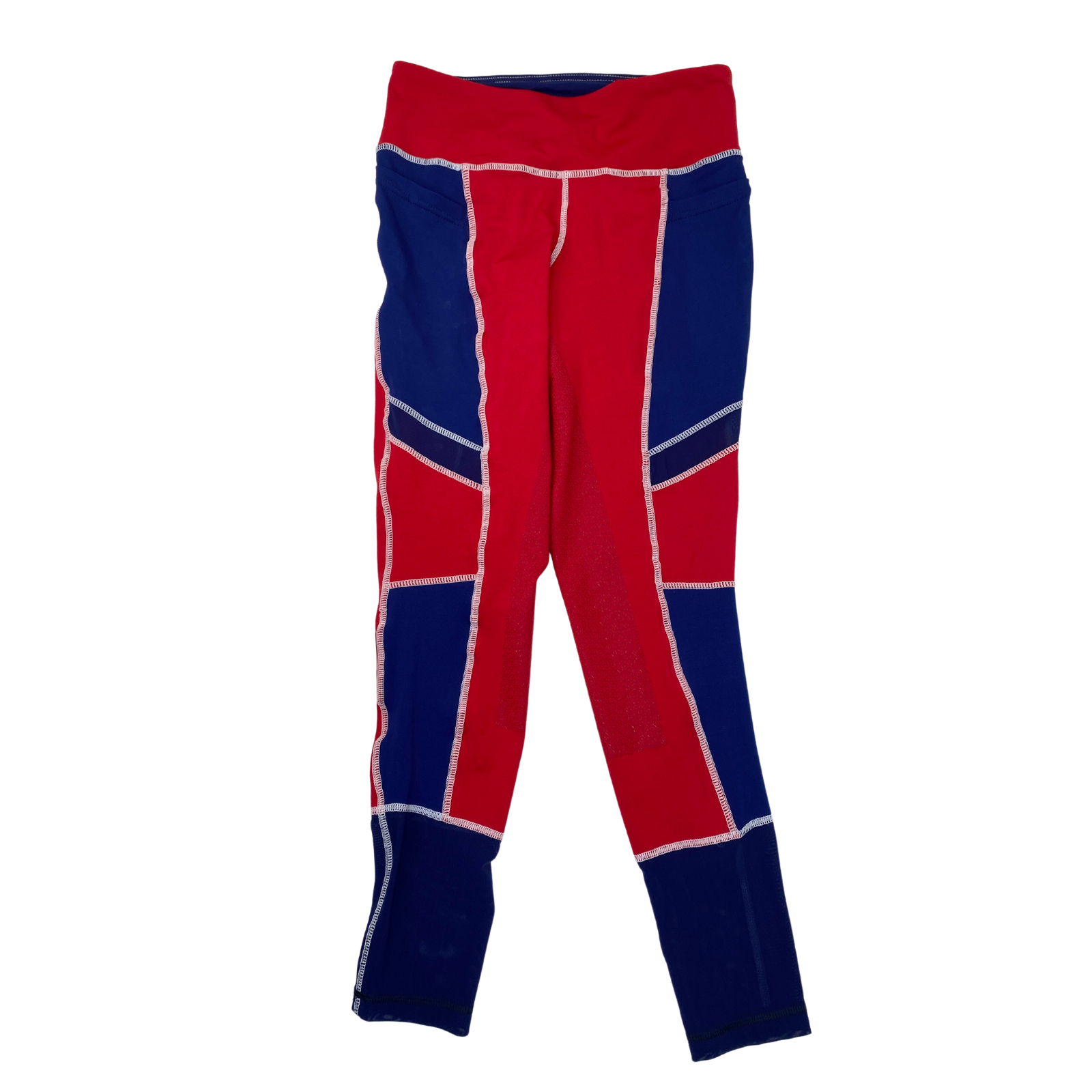Dover Saddlery &#39;Stride&#39; Tech Tight in Red/Blue