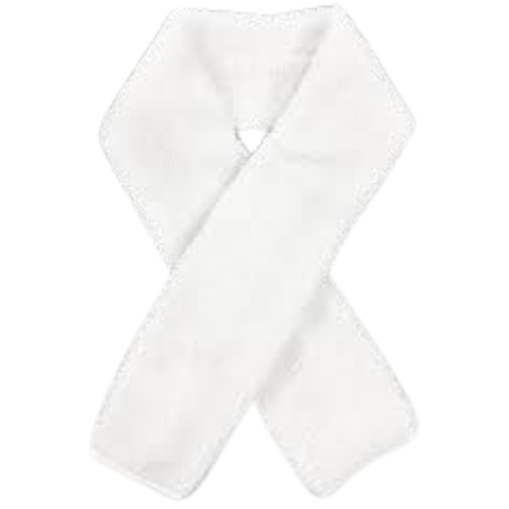 Jacks Fleece Girth Cover in White - 41"