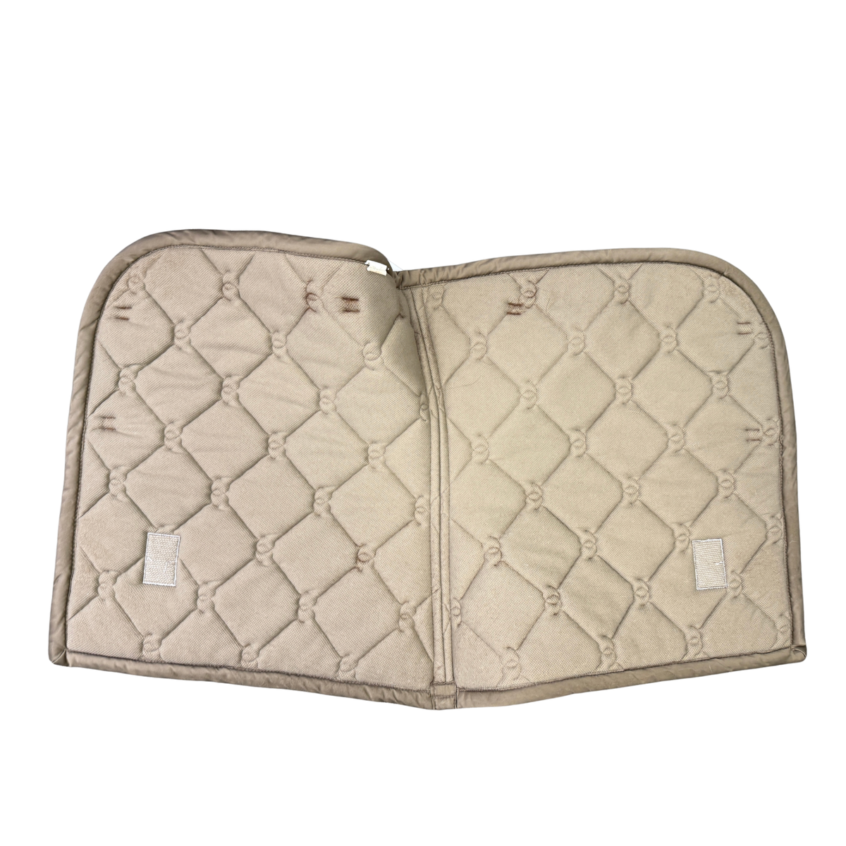 Equestrian Stockholm Dressage Saddle Pad in Champagne