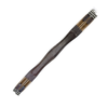 Fancy Stitched Padded Leather Girth in Brown
