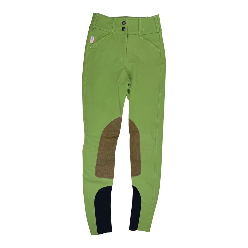 Tailored Sportsman 'Trophy Hunter' Boot Sock Breeches in Avocado/Tan