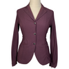 Front of AA Platinum MotionLite Show Coat in Plum - Women's XXL