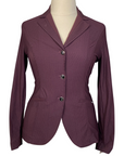Front of AA Platinum MotionLite Show Coat in Plum - Women's XXL