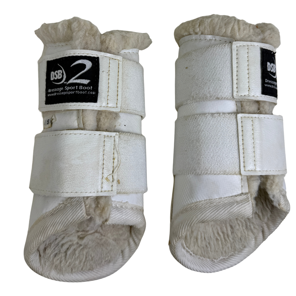 DSB Dressage Sport Boot 2 in White - Small
