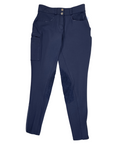 Stevie Equestrian Signature Knee Patch Breeches in Navy - Women's 26R