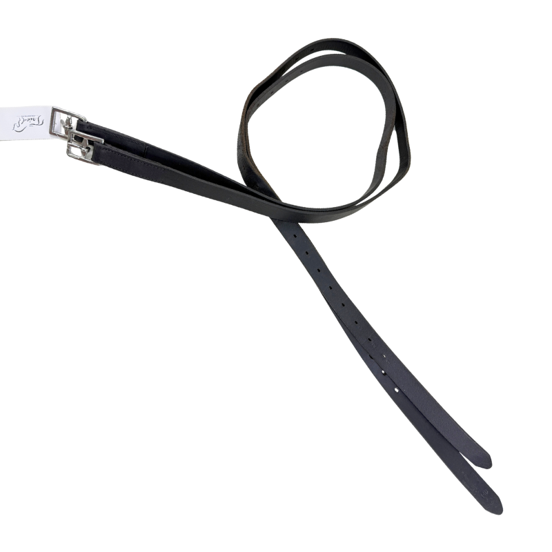 Passier Stirrup Leathers in Black