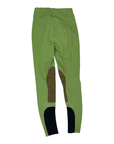 Tailored Sportsman 'Trophy Hunter' Boot Sock Breeches in Avocado/Tan