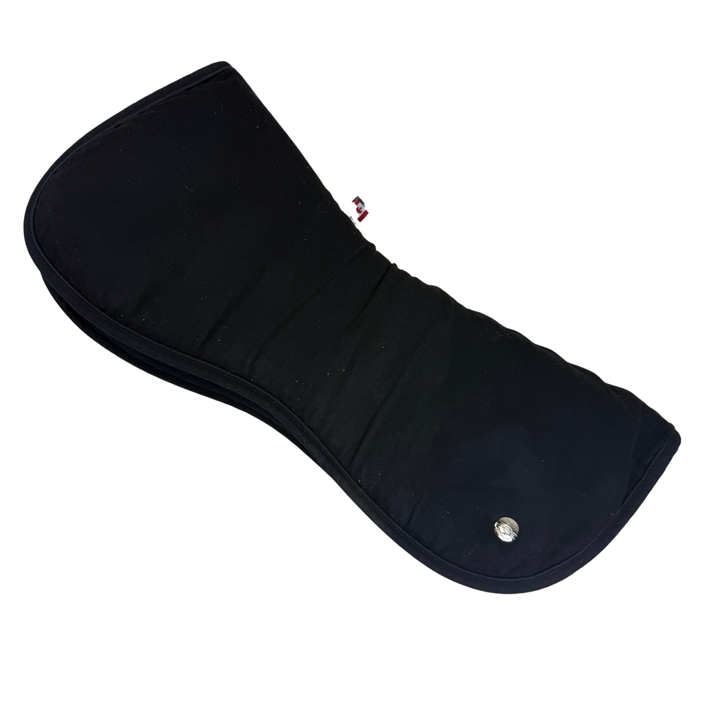 Ogilvy 'Gummy' Memory Foam Half Pad in Black