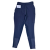 Stevie Equestrian Signature Knee Patch Breeches in Navy - Women's 26R