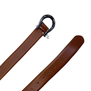 Ralph Lauren Horseshoe Belt in Brown