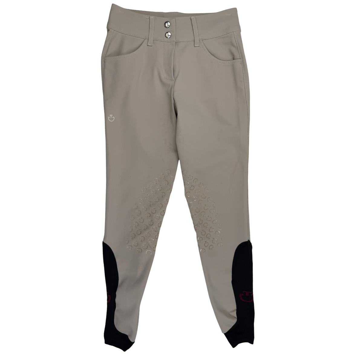 Cavalleria Toscana Logo Grip Breeches in Tan