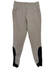 Cavalleria Toscana Logo Grip Breeches in Tan