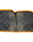 Equestrian Stockholm Dressage Saddle Pad in Pumpkin