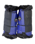 LeMieux Fleece Lined Brushing Boots in Ink Blue/Black