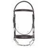 Camelot 'Fancy SQ WD' Padded Bridle in Brown