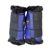 LeMieux Fleece Lined Brushing Boots in Ink Blue/Black