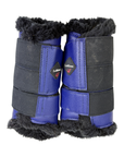 LeMieux Fleece Lined Brushing Boots in Ink Blue/Black