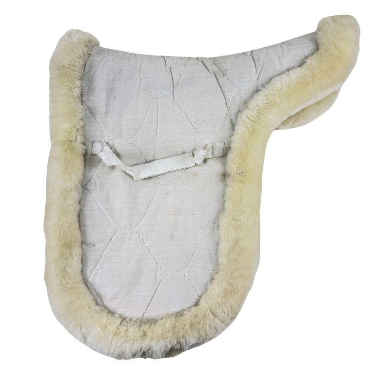 Sheepskin A/P Show Pad in White