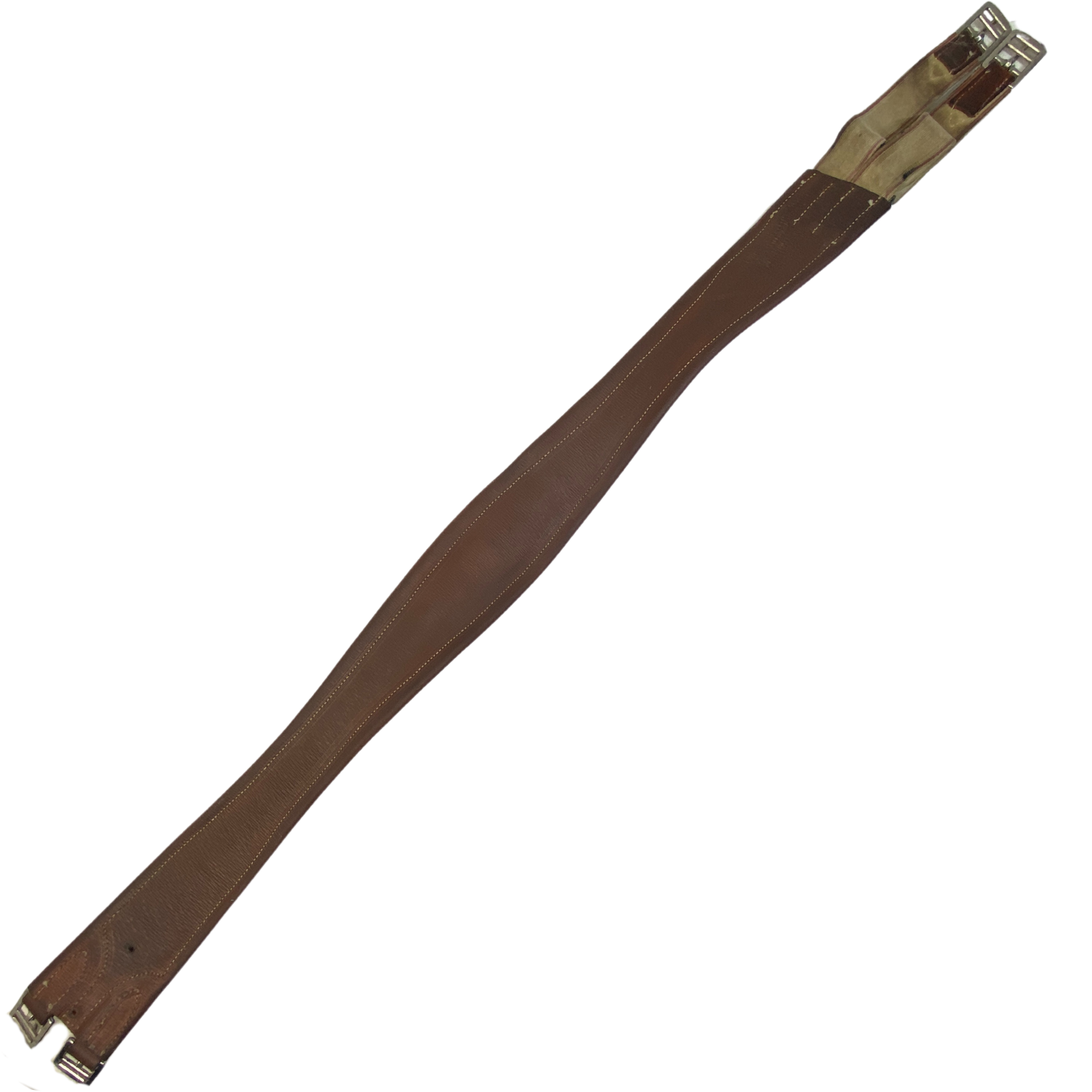 EquuSport Custom Leather Girth in Oakbark/Hazelnut