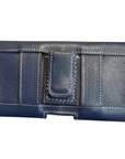 Kunkle Leather Cell Phone Case in Navy