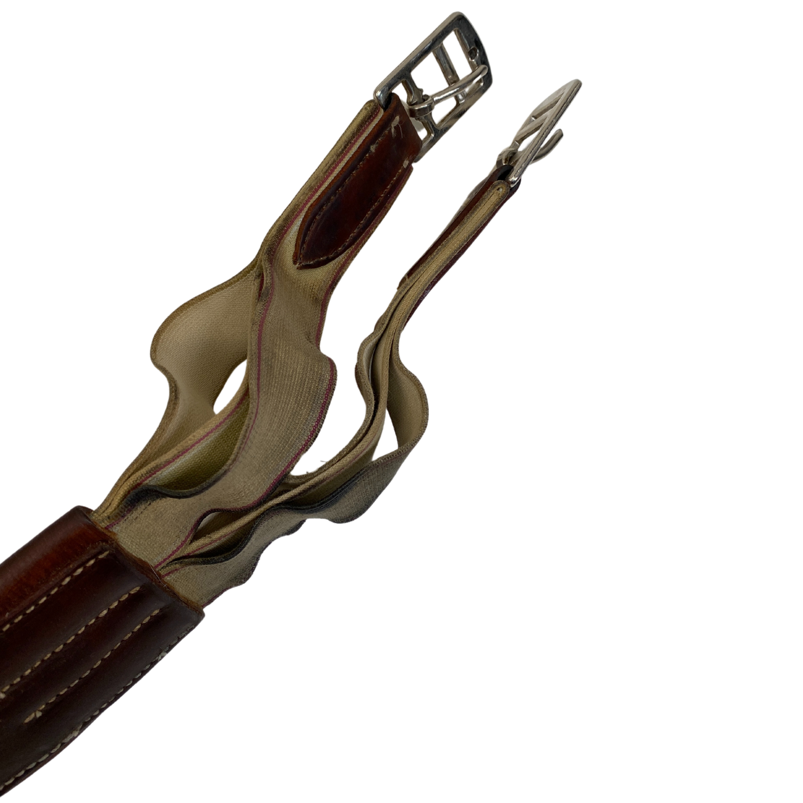 EquuSport Custom Leather Girth in Oakbark/Hazelnut