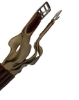 EquuSport Custom Leather Girth in Oakbark/Hazelnut