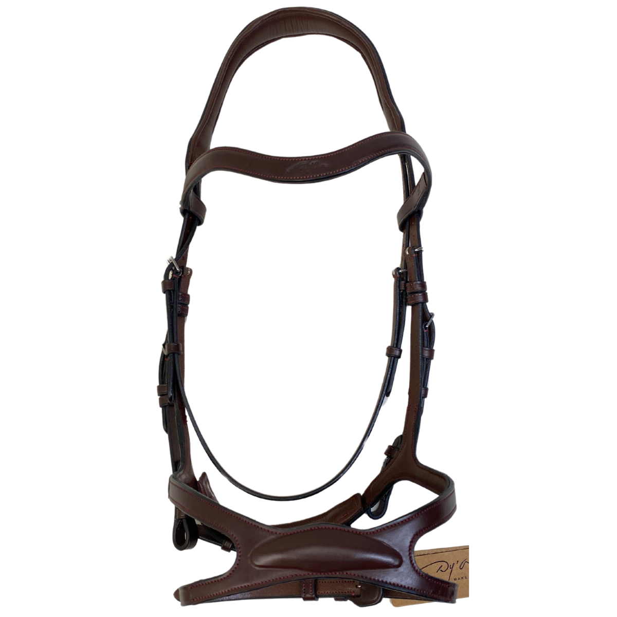 Dy'on New English Collection X-Fit Anatomic Bridle in Brown