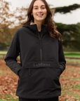 LeMieux 'Phoebe' Half-Zip Waterproof Jacket in Black